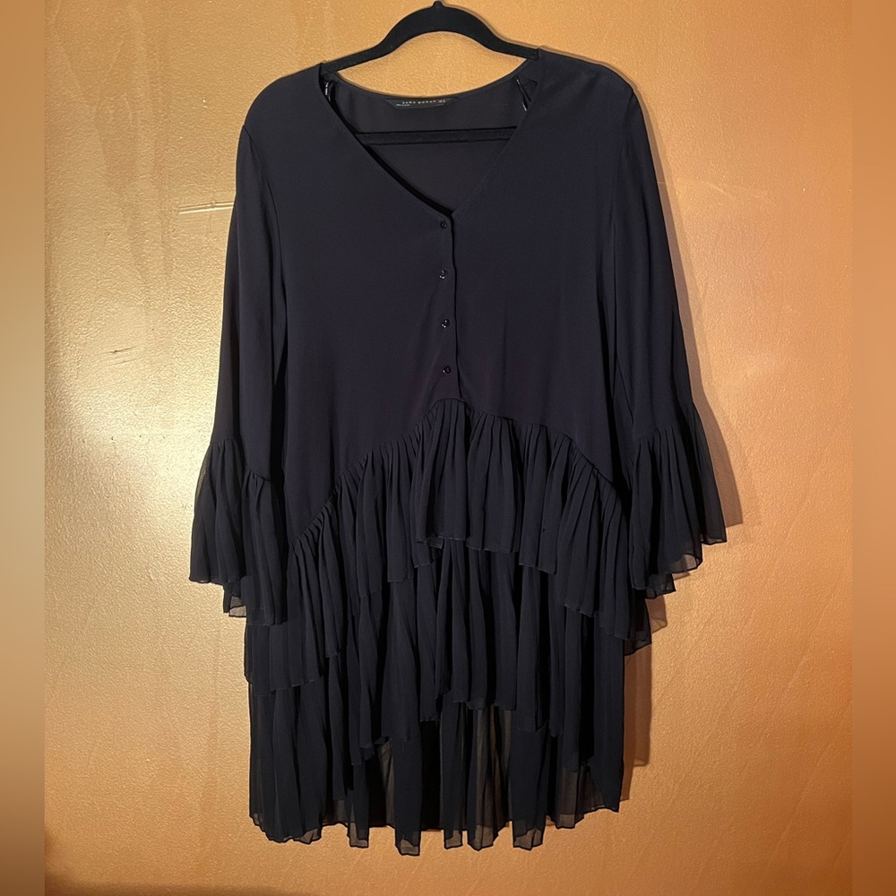 Zara Pleated Sheath